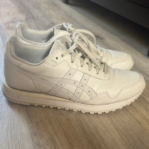 ASICS White Athletic Sneakers